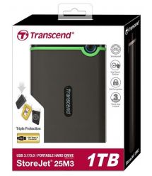 Жесткий диск Transcend StoreJet 2.5" USB 3.1 2TB StoreJet 25M3 Iron Gray