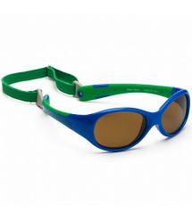 Koolsun Дитячі сонцезахисні окуляри Flex, 0-3р, синьо-зелений