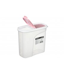 Контейнер для сыпучих Ardesto Fresh 1.8 л, розовый, пластик