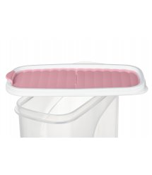 Контейнер для сыпучих Ardesto Fresh 1.8 л, розовый, пластик