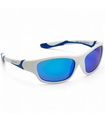 Koolsun Дитячі сонцезахисні окуляри Sport, 6-12р, біло-блакитний