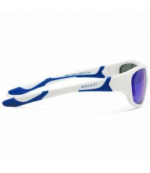 Koolsun Дитячі сонцезахисні окуляри Sport, 6-12р, біло-блакитний