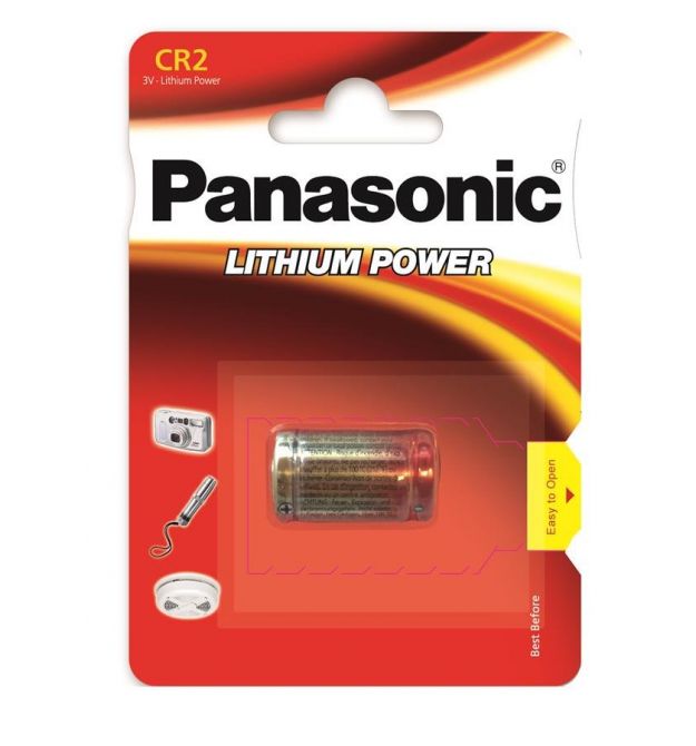 Батарейка Panasonic литиевая CR2L блистер, 1 шт.