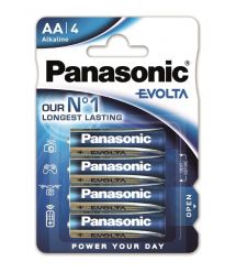 Батарейка Panasonic EVOLTA щелочная AA блистер, 4 шт.