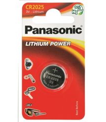 Батарейка Panasonic литиевая CR2025 блистер, 1 шт.