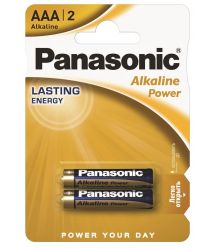 Батарейка Panasonic ALKALINE POWER щелочная AAA блистер, 2 шт.