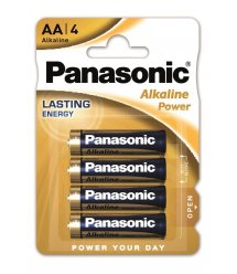 Батарейка Panasonic ALKALINE POWER щелочная AA блистер, 4 шт.