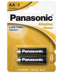 Батарейка Panasonic ALKALINE POWER щелочная AA блистер, 2 шт.