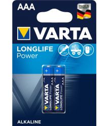Батарейка VARTA LONGLIFE Power AAA BLI 2 ALKALINE