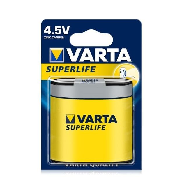 Батарейка VARTA SUPERLIFE 3R12P FOL 1 ZINC-CARBON