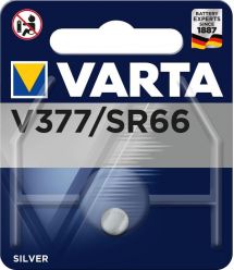 VARTA Батарейка срібло-цинкова V377 (AG4, LR626, SR626SW, 177) блістер, 1 шт.