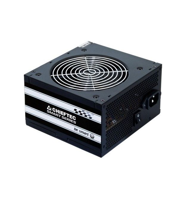 Блок питания CHIEFTEC RETAIL Smart GPS-650A8,12cm fan,a/PFC,24+4+4,2xPeripheral,1xFDD,6xSATA,2xPCIe