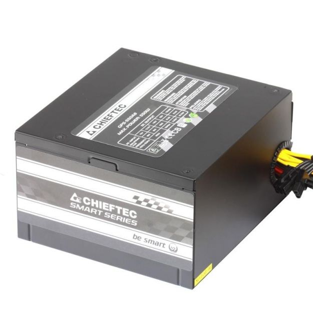 Блок питания CHIEFTEC RETAIL Smart GPS-550A8,12cm fan,a/PFC,24+4+4,2xPeripheral,1xFDD,4xSATA,2xPCIe