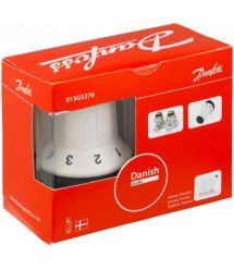 Danfoss Комплект термостатичний RAS-CK + RLV-KS, 1/2", M30x1.5, кутовий