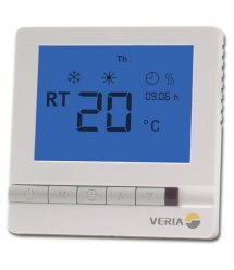 Терморегулятор Veria Control T45, цифровой, программируемый, макс 13А