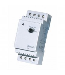 Терморегулятор DEVI reg 330 (+5+45С), датчик на проводе 3м, электронный, на DIN рейку, макс 16А