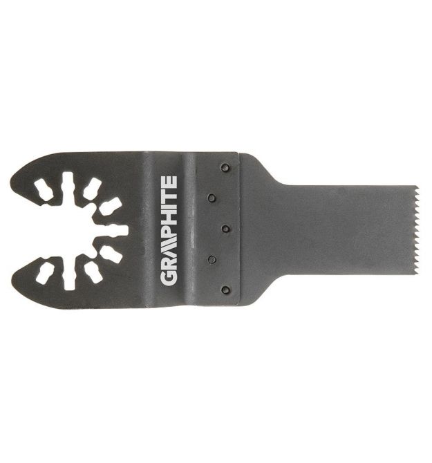 Полотно GRAPHITE плоское к многофункц. инструменту, по дереву, 20 мм