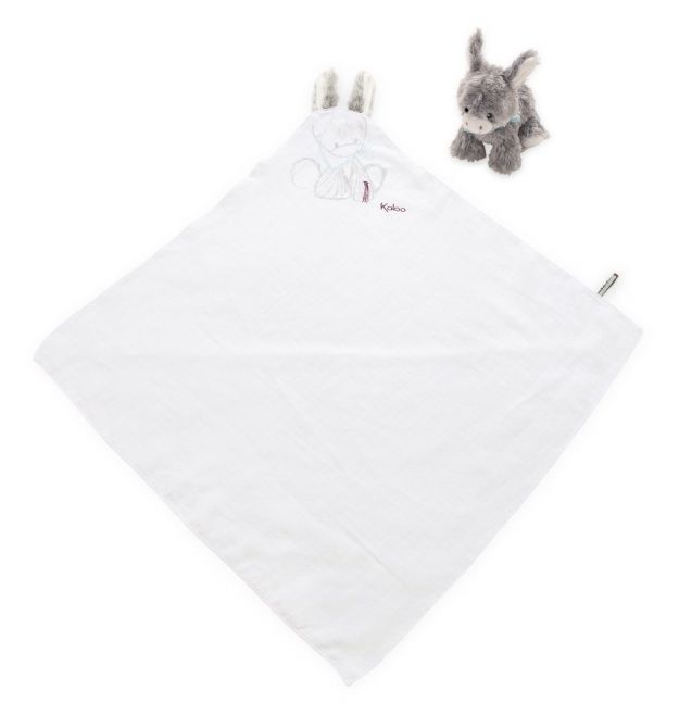 Подарочный набор Kaloo Les Amis - Одеяло с игрушкой Осел
