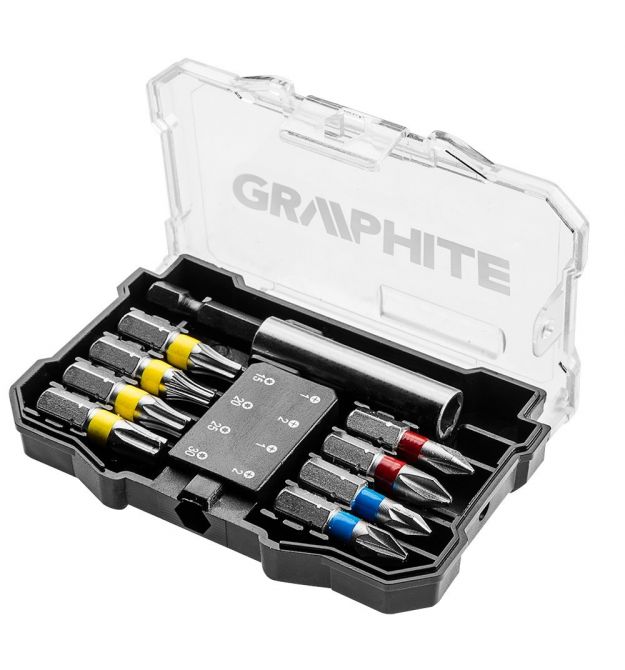 Набор бит GRAPHITE, 10 шт.