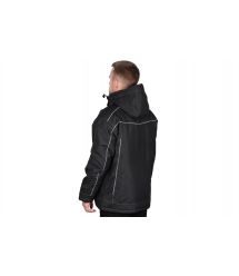Куртка рабочая Neo Oxford, размер S/48, водостойкая, светоотраж.элем, утеплена, отстег. Капюшон