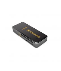 Кардридер Transcend USB 3.0 microSD/SD Black
