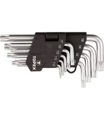 Ключи TOPEX шестигранные Torx T10-T50, набор 9 шт.