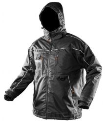 Куртка рабочая Neo Oxford, размер L/52, водостойкая, светоотраж.элем, утеплена, отстег. Капюшон