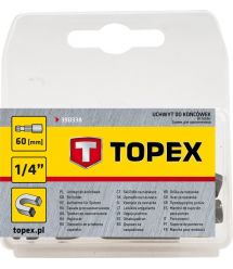 Держатель насадок TOPEX 1/4 "39D338, 60 мм