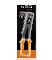 Заклёпочник NEO для стальных i алюминиевых заклепок 2.4, 3.2, 4.0, 4.8 мм