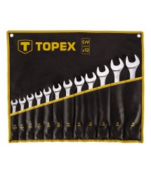 Набор ключей комбинированных TOPEX, 13 -32 мм, 12 шт.