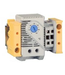 Термостат размыкающий ZPAS 220VAC, 6А, на DIN рейке для обогревателя