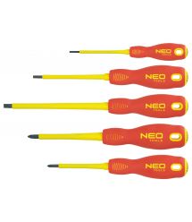 Отвертки NEO (1000 В), набор 5 шт