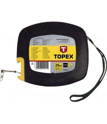 Лента измерительная TOPEX стальная, 20 м