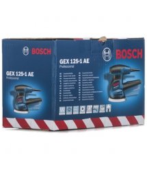 Шлифмашина эксцентриковая Bosch Professional GEX 125-1 AE, 250Вт, 125мм, 7500-12000об/мин