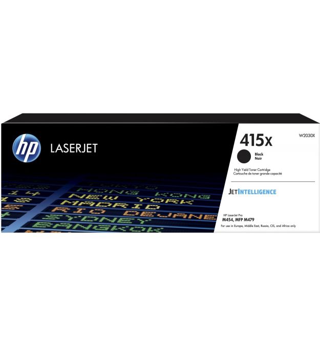 Картридж HP 415X CLJ Pro M414/454/479 Black (7500стр)