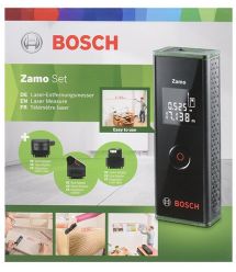 Дальномір лазерний Bosch Zamo SET, ± 3 мм, 0.15 – 20 м, + 3 адаптери