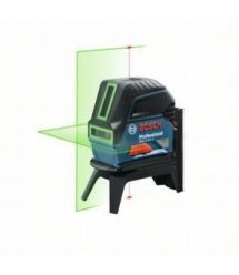 Bosch Нівелір лазерний GCL 2-15G + RM1 + кейс, до 15м, ± 0,3 мм/м, IP 54, зелений промінь