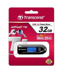Накопичувач Transcend 32GB USB 3.1 JetFlash 790 Black