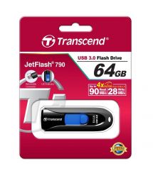 Накопичувач Transcend 64GB USB 3.1 JetFlash 790 Black