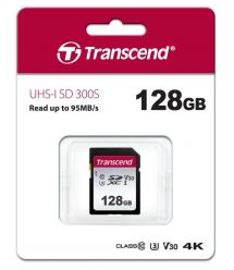 Карта памяти Transcend 128GB SDXC C10 UHS-I R95/W45MB/s