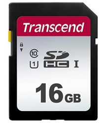 Transcend SDXC/SDHC 300S[Карта пам'яті SD 16GB C10 UHS-I R95/W10MB/s]