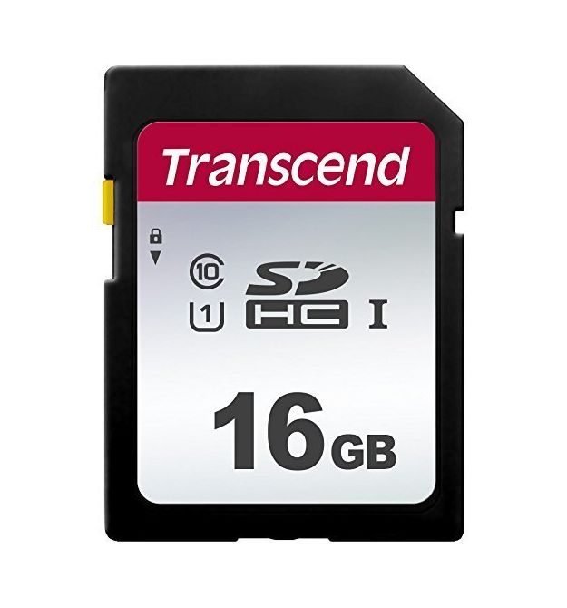 Transcend SDXC/SDHC 300S[Карта пам'яті SD 16GB C10 UHS-I R95/W10MB/s]