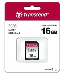 Карта памяти Transcend 16GB SDHC C10 UHS-I R95/W45MB/s