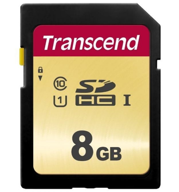 Transcend Карта пам'яті SD 8GB C10 R20MB/s