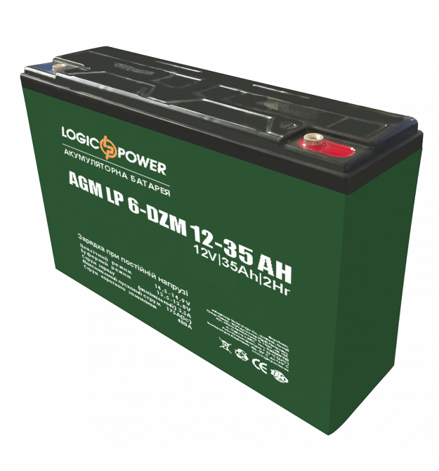 Тяговый свинцево-кислотный аккумулятор LP 6-DZM-35