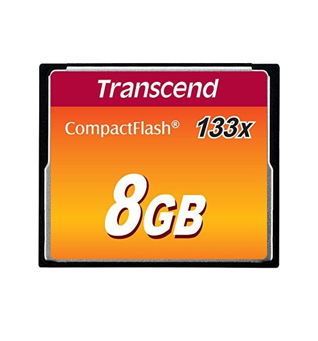 Transcend Карта пам'яті CF 8GB 133X