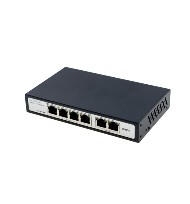 POE коммутатор 4 порта SEVEN P-7324