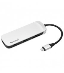 Хаб Kingston Nucleum USB-C : USB 3.0/HDMI/SD/microSD/Power Pass through/Type-C ports