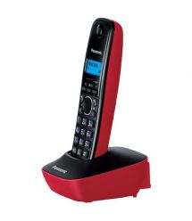 Радиотелефон DECT Panasonic KX-TG1611UAR Black Red