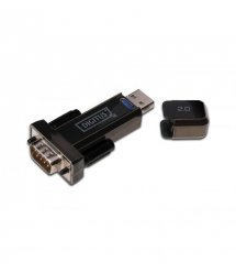 Адаптер DIGITUS USB 2.0 to RS232, black